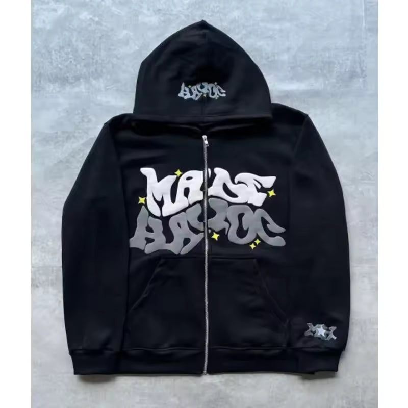 hoodie streetwear negro