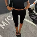 leggins capri elaris tiro alto